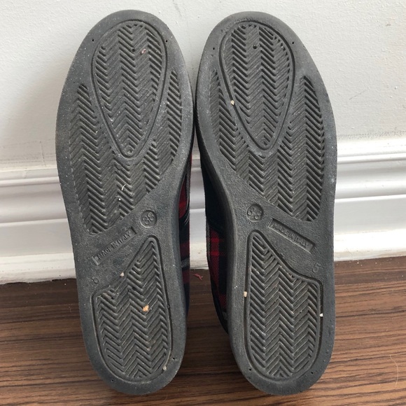 Plaid Platform Sneakers - Picture 5 of 6